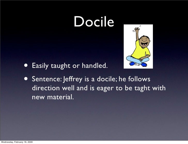 Vocabulary